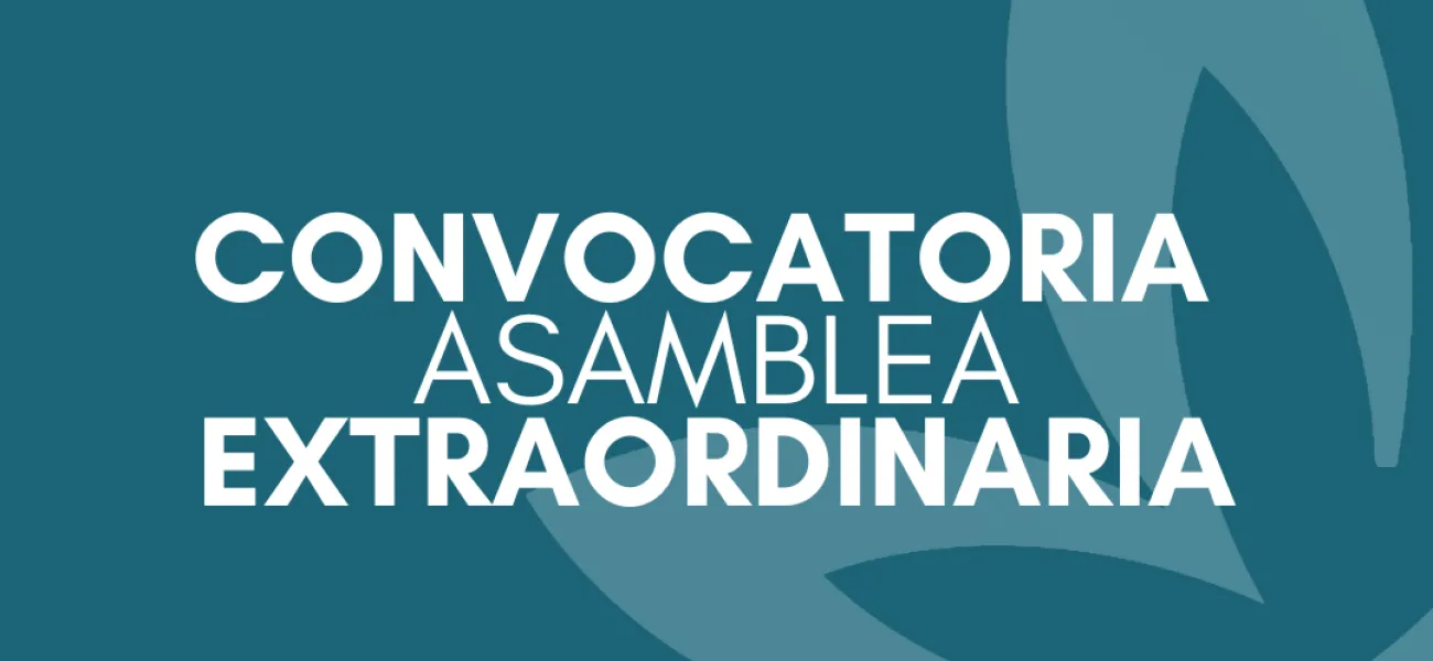 CONVOCATORIA ASAMBLEA EXTRAORDINARIA
